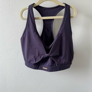 Gymshark x Whitney Simmons Mesh Sports Bra - Size Medium - Indigo Navy